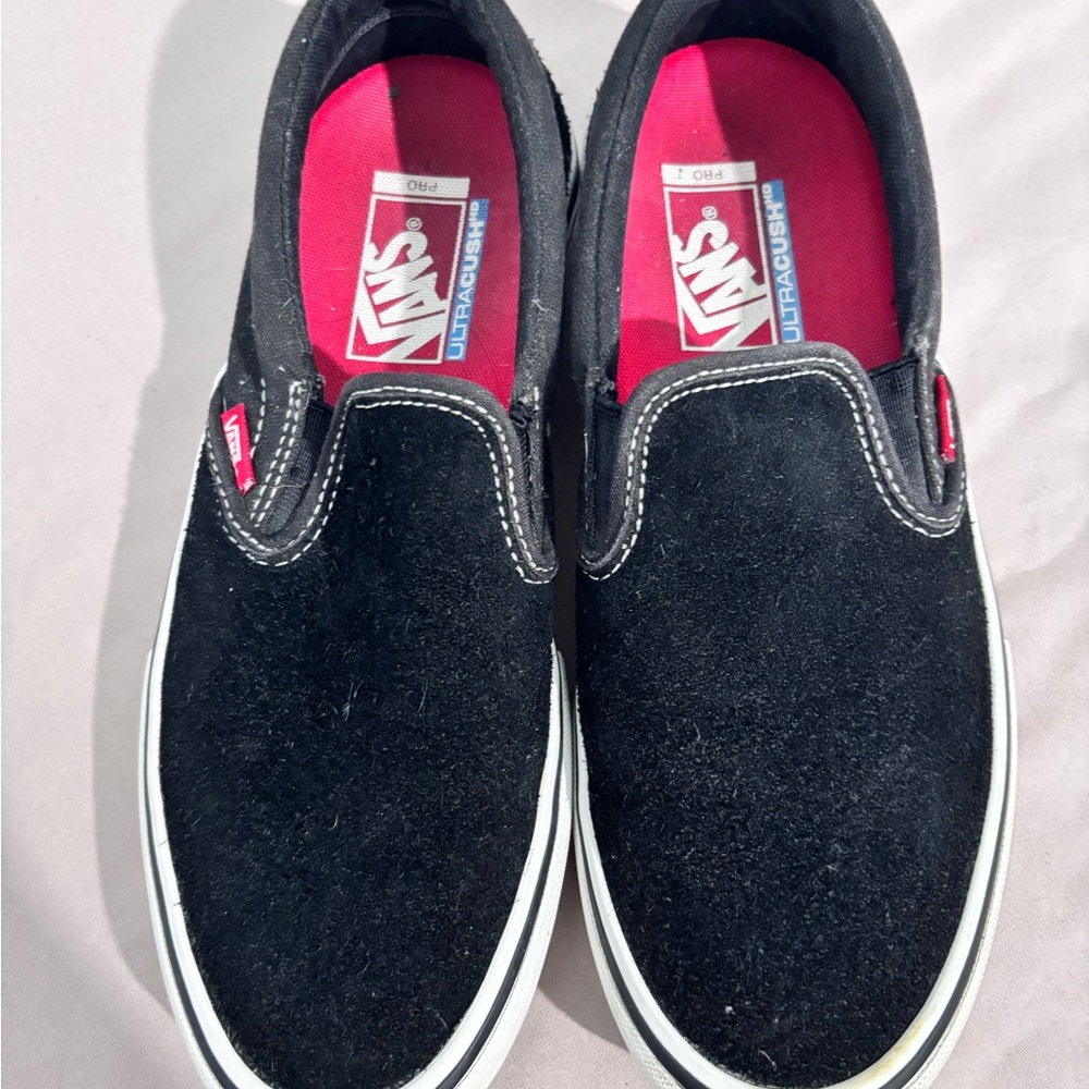 Vans Black Slip-On Sneakers Ultra Comfort